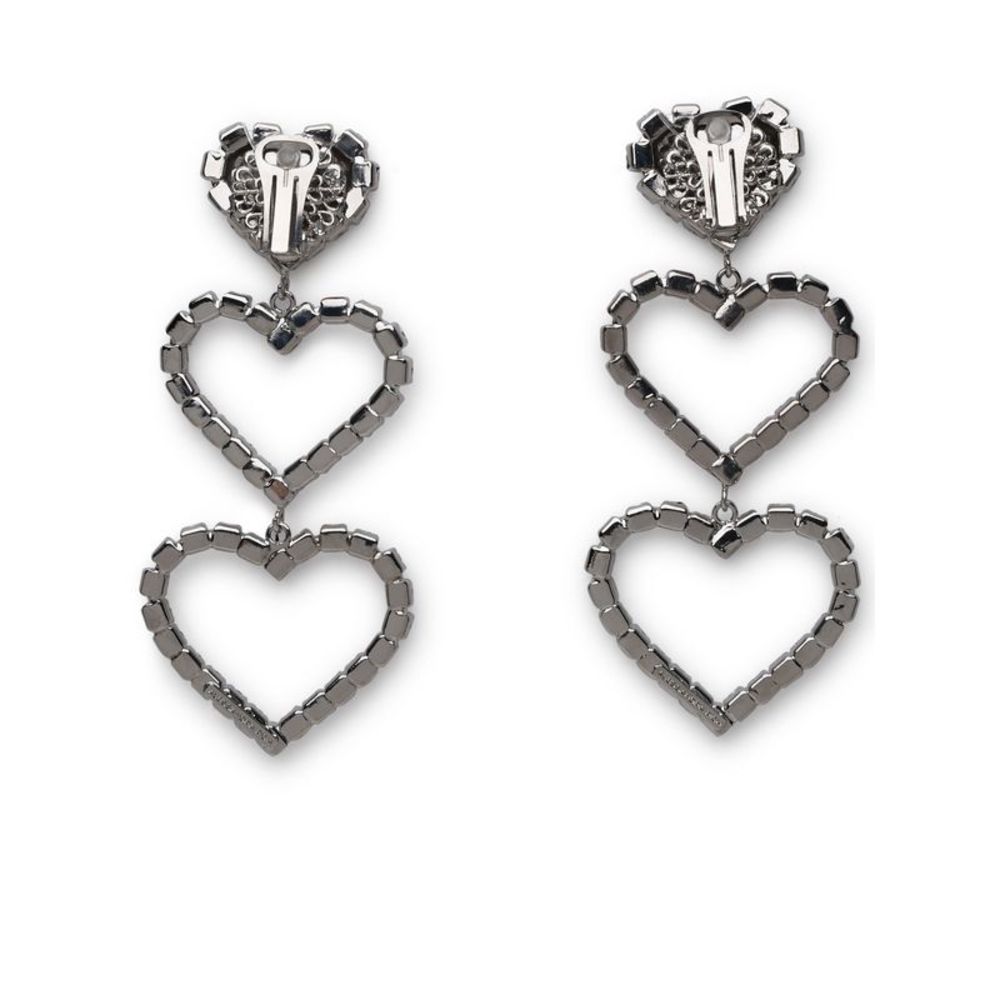 ALESSANDRA RICH Silver Brass Earrings - Picture 3 of 3